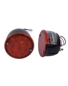 Rugged Ridge LED Tail Light Set 46-75 Willys & Jeep CJ - 12403.84