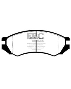 EBC 91-93 Nissan NX 2.0 (ABS) Greenstuff Front Brake Pads - DP2839
