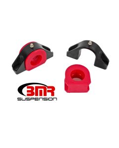 BMR Universal 1.375in Billet Aluminum Sway Bar Mount Mount (Polyurethane) - Black - SMK010