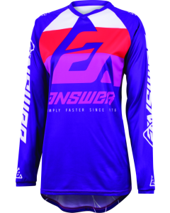 Answer 23 Syncron CC Jersey Purple/White/Red Womens - XS - 447317