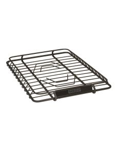 Lund Universal 39in X 45.125in Roof Rack Cargo Basket - Black - 601011