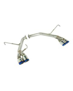 Remark 15-18 Subaru SPT WRX/STI Axle Back Exhaust w/ Burnt Stainless Steel Double Wall Tip - RO-TTSP-D