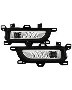 Spyder 20-22 Nissan Titan OEM Style Fog Lights w/Switch (Bulbs Size - 5W) - Clear (FL-NT2020-LED-C) - 9051333