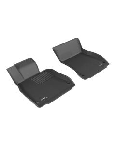 3D MAXpider 2014-2019 Mercedes-Benz S-Class W222 Kagu 1st Row Floormat - Black - L1MB04611509