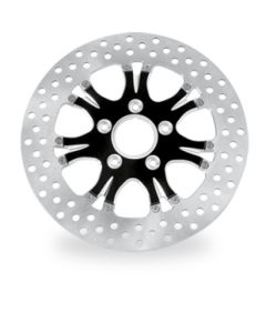 Performance Machine Disc/Carr 11.5in Heathen Fr Lt  - Contrast Cut Platinum - 0133-1522HEAS-BMP