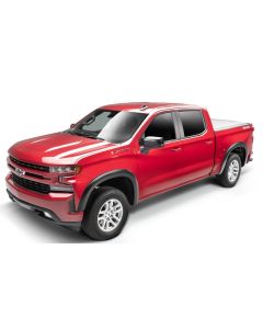 Bushwacker 19-21 Chevrolet Silverado 1500 OE-Style 4PC Fender Flares Black Smooth - 40930-02