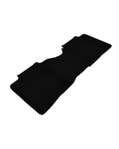 3D MAXpider 2009-2015 Toyota Venza Kagu 2nd Row Floormats - Black - L1TY07821509