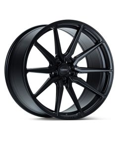 Vossen HF-3 24x10 / 5x120 / ET32 / Deep Face / 72.56 - Satin Black Wheel - HF3-4B52