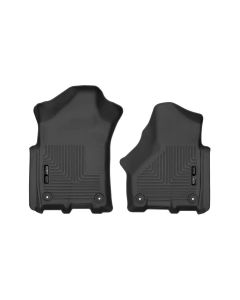 Husky Liners 2019 Ram 2500/3500 Crew Cab/Mega Cab WeatherBeater Black Front Floor Liners - 13051