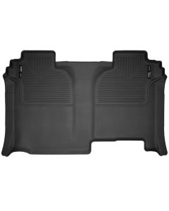 Husky Liners 19-23 GMC Sierra 1500 CC / 20-23 Sierra 2500/3500 HD CC w/o Store Box 2nd Seat Lner BLK - 52051
