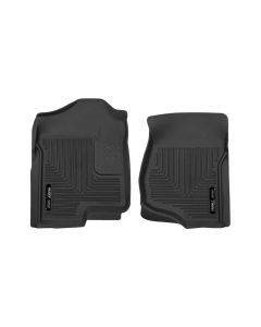Husky Liners 07-12 GM Silverado/Tahoe/Suburban/Escalade X-Act Contour Black Floor Liners - 53101