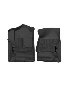 Husky Liners 14 Chevrolet Silverado 1500 / GMC Sierra 1500 X-Act Contour Black Front Floor Liners - 53111