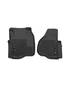Husky Liners 11-12 Ford F250/F350/F450 Series Reg/Super/Crew Cab X-Act Contour Black Floor Liners - 53301