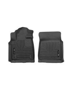 Husky Liners 07-11 Toyota Tundra Pickup(Crew / Ext / Std Cab) X-Act Contour Black Front Floor Liners - 53731