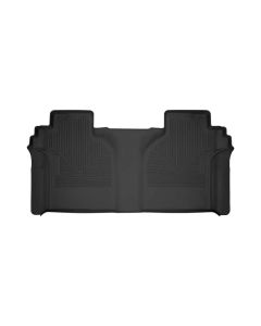 Husky Liners 19-23 Chevy Silverado 1500 CC X-Act Contour Black 2nd Seat Floor Liners (Full Coverage) - 54201