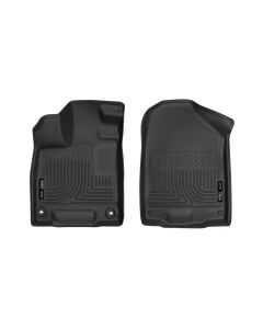 Husky Liners 19-21 Honda Passport / 16-21 Honda Pilot X-act Contour Series Front Floor Liners Black - 55491