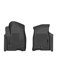 Husky Liners 21-23 Chevy Tahoe / 21-23 Cadillac Escalade X-Act Contour Black Front Seat Floor Liners - 55861