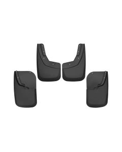 Husky Liners 11-16 Ford F-250 Super Duty/F-350 Super Duty Front and Rear Mud Guards - Black - 56686