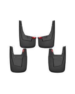 Husky Liners 19-22 RAM 1500 w/o OEM Fender Flares Custom-Molded Front & Rear Mud Guards - 58146