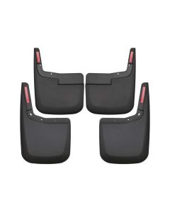 Husky Liners 2015-2017 Ford F-150 w/o Fender Flares Front and Rear Mud Guards - Black - 58446