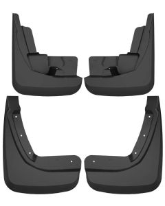 Husky Liners 20-21 Ford Explorer Front and Rear Mud Guard Set - Black - 58506