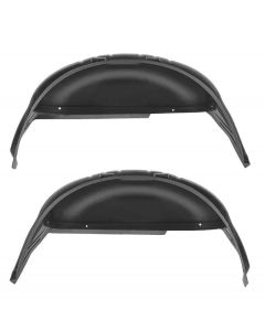 Husky Liners 21-23 Ford F-150 Raptor Black Rear Wheel Well Guards - 79171