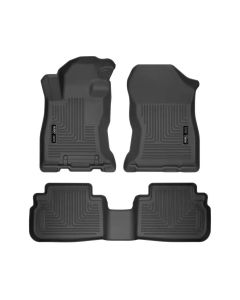Husky Liners 2019 Subaru Forester Weatherbeater Black Front & 2nd Seat Floor Liners - 95891