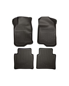 Husky Liners 08-12 Chevy Malibu/07-09 Saturn Aura WeatherBeater Combo Black Floor Liners - 98111