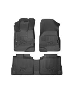 Husky Liners 10-12 Chevy Equinox/GMC Terrain WeatherBeater Combo Black Floor Liners - 98131