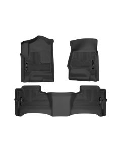 Husky Liners 14 Chevrolet Silverado/GMC Sierra WeatherBeater Black Front & 2nd Seat Floor Liners - 98231