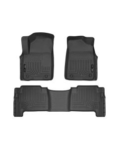 Husky Liners 2011 Infiniti QX56 WeatherBeater Combo Black Floor Liners - 98611