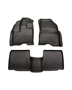 Husky Liners 09-13 Lincoln MKS WeatherBeater Combo Black Floor Liners - 98731
