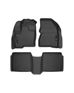 Husky Liners 09-12 Ford Flex/10-12 Lincoln MKT WeatherBeater Combo Black Floor Liners - 98741