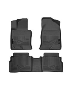 Husky Liners 11-12 Hyundai Sonata WeatherBeater Combo Black Floor Liners - 98851