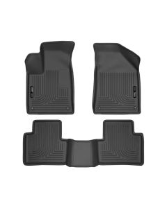 Husky Liners 15 Chrysler 200 Weatherbeater Black Front and Second Seat Floor Liners - 99071