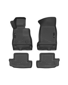 Husky Liners 16-17 Chevy Camaro WeatherBeater Front and Second Row Black Floor Liners - 99121