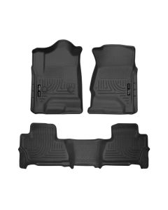Husky Liners 2015 Chevy/GMC Suburban/Yukon XL WeatherBeater Combo Black Front&2nd Seat Floor Liners - 99211