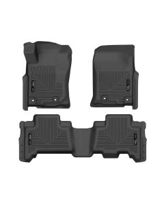 Husky Liners 2013 Toyota 4Runner WeatherBeater Black Front & 2nd Seat Floor Liners - 99571