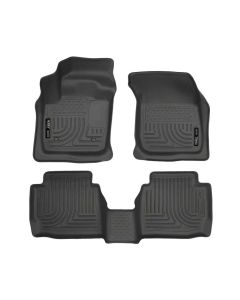 Husky Liners 13-16 Ford Fusion WeatherBeater Combo Black Floor Liners - 99751