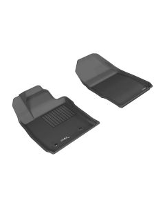3D MAXpider 2011-2019 Ford Fiesta Kagu 1st Row Floormat - Black - L1FR08011509