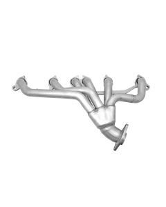 Gibson 91-93 Jeep Cherokee Base 4.0L 1-1/2in 16 Gauge Performance Header - Stainless - GP400S