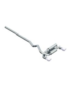 MBRP T409 Stainless Steel 3" Catback Exhaust System Dual Outlet Ford Focus RS 2016-2018- MBRP-S42034 - S4203409