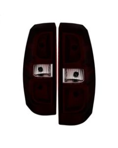 xTune Chevy Avalanche 07-13 OE Style Tail Lights Red Smoked ALT-JH-CAVA07-OE-RSM - 9031854