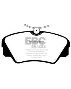 EBC 97-01 Cadillac Catera 3.0 Ultimax2 Front Brake Pads - UD720