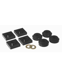 Prothane 76 & Earlier Ford F150/250 Transfer Case Mounts - Black - 6-1601-BL