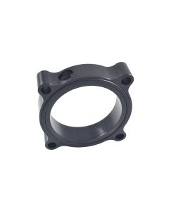 Torque Solution Throttle Body Spacer (Black): Audi / Volkswagen 2.0T FSI SI - TS-TBS-030B