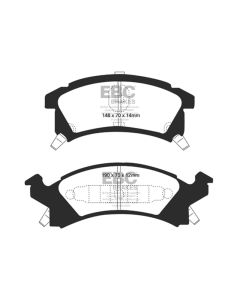 EBC 96-98 Buick Skylark 2.4 Greenstuff Front Brake Pads - DP21175