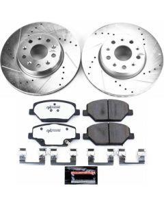 Power Stop 16-19 Chevrolet Camaro Front Z26 Street Warrior Brake Kit - K7295-26
