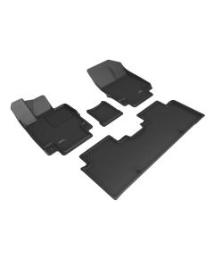3D Maxpider 2023+ Genesis Gv60 Kagu Floor Mat- Black R1 R2 R3 - L1GS01201509