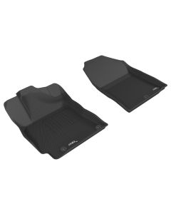 3D MAXpider 2017-2020 Hyundai Elantra Kagu 1st Row Floormat - Black - L1HY07111509